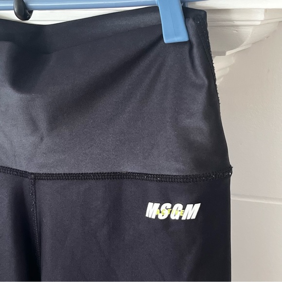 MSGM black high shine legging - Picture 3 of 6